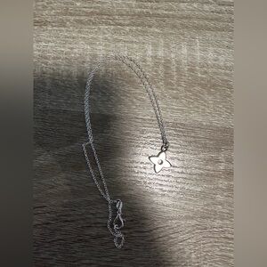 ✨Louis Vuitton Pendent w 925 Silver Chain Link Necklace✨